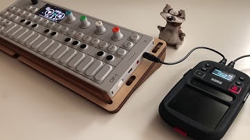 Teenage Engineering OP-1 / Korg mini Kaoss pad 2S