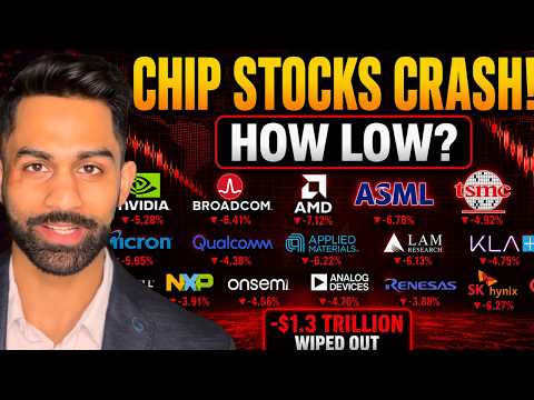 Video preview for π¨ Opportunity of LIFETIME as CHIP Stocks CRASH!! $3.3 Trillion WIPED OUT from Semiconductor Stocks!