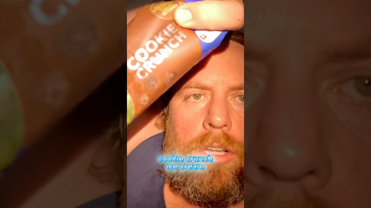 New Magnum cookie crunch ice cream 