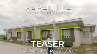 Fiesta Communities  Sabanilla Mexico Pampanga | Rowhouse Improved | Inner | End | Teaser Trailer