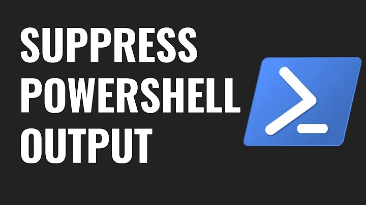4 ways to Suppress PowerShell Output