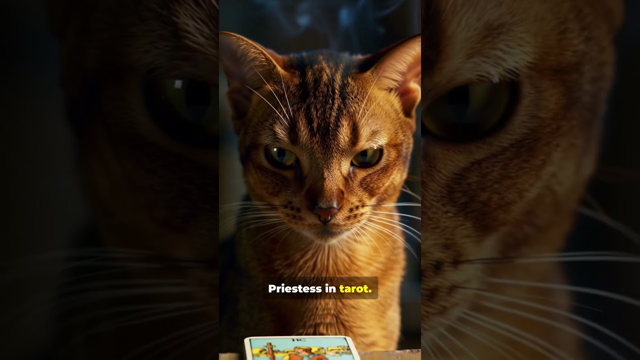 Why Cats Are Sacred in Tarot & Egyptian Mythology