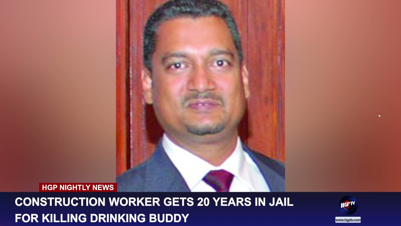 Construction worker gets 20 years in jail for killing drinking buddy