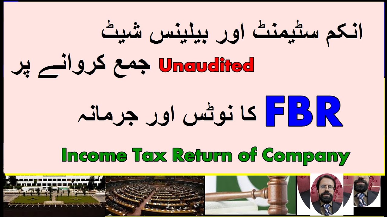 Company Income Tax Return | audited income statement and balance sheet ...