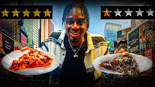 WORST Rated Pizza Vs. BEST Rated Pizza in New York!