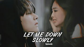 Taehyung x Jennie ┊Let me down slowly [FMV]
