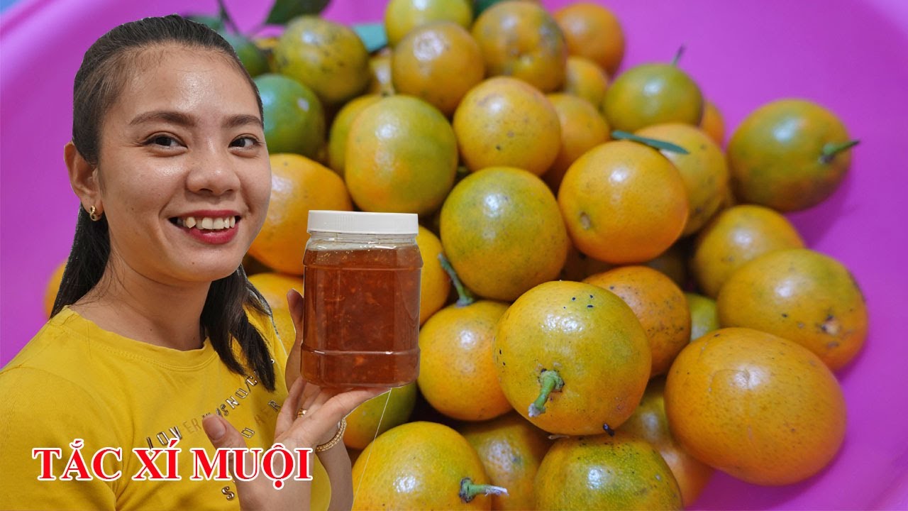 Cách làm tắc xí muội thơm ngon giải nhiệt mùa tết