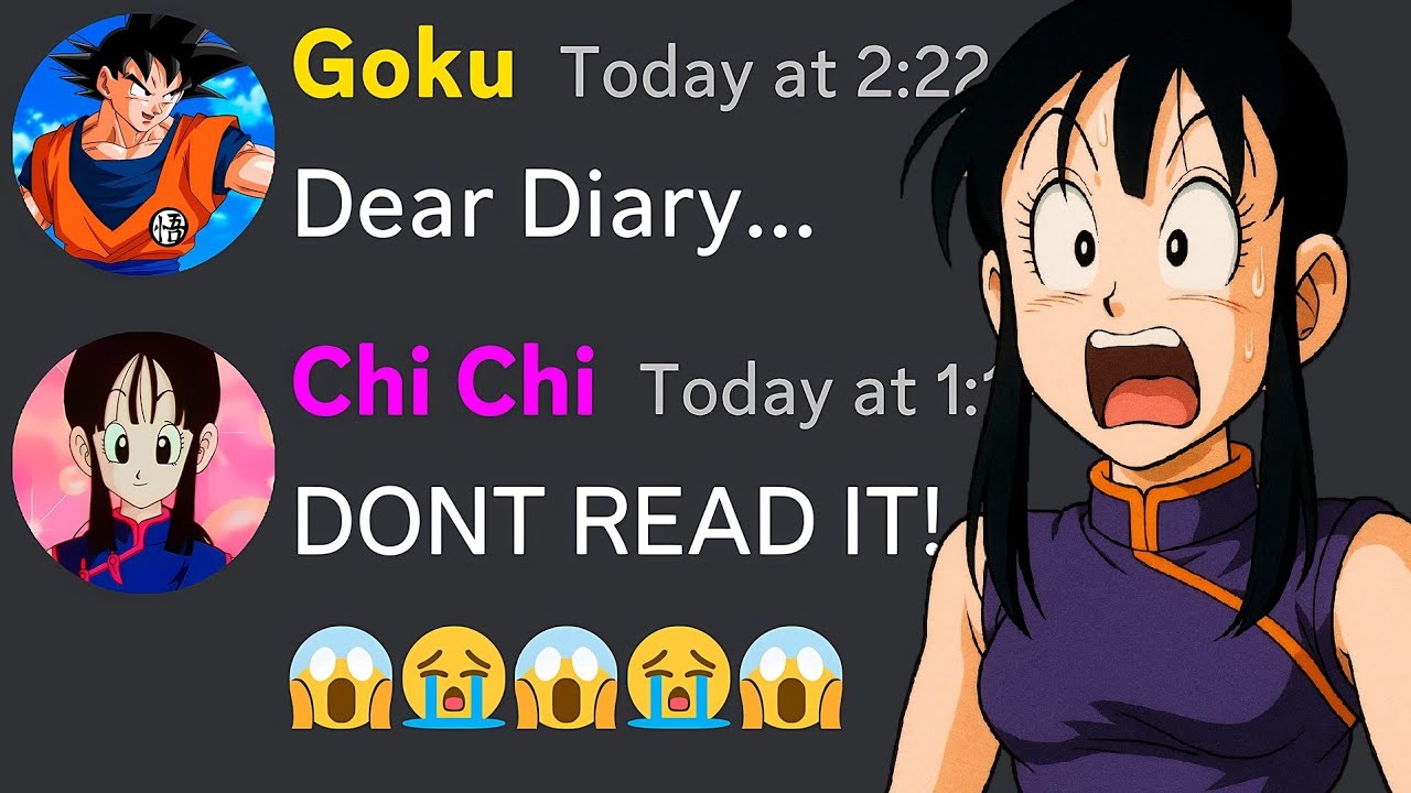 If Goku STOLE Chi Chi's DIARY But It Gets More Embarrassing!