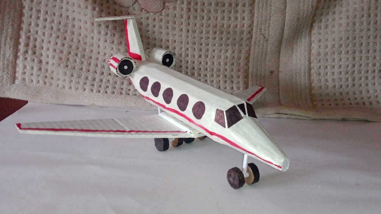 ✈️✈️ Private Jet ll Cardboard Model ll ✈️✈️