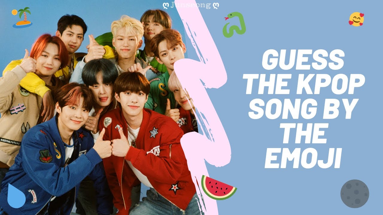 KPOP GAME GUESS THE SONG BY THE EMOJI BOY GROUP EDITION     