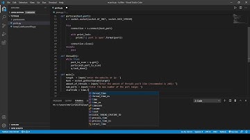 Python Threaded Port Scanner