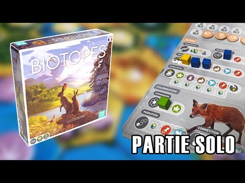 BIOTOPES - Plus expert que Wingspan ! - Partie SOLO & AVIS - YouTube