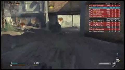 COD: Ghosts - 3v1 - Knife Only Clutch - Search & Destroy