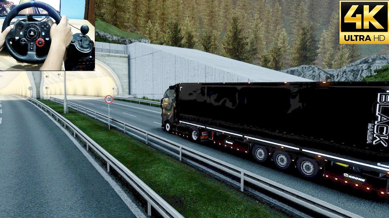 Virtual Trucking with VOLVO in Graz, Austria | Logitech G29 + Shifter | Euro Truck Simulator 2