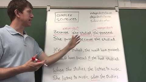 Complex Sentences (adverb clauses)