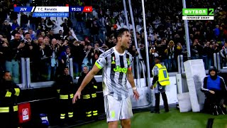Cristiano Ronaldo SAVED Juventus In This Match Against Genoa In 2020