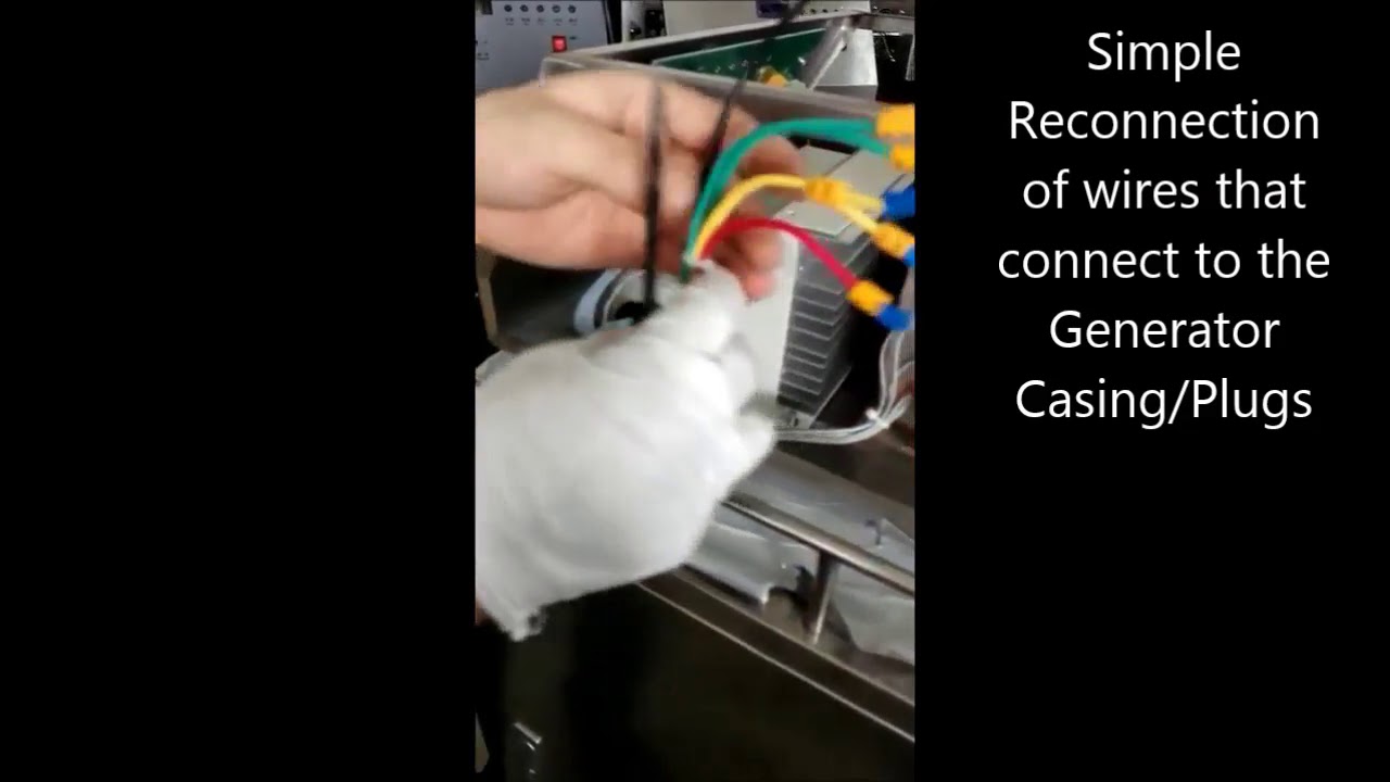 Easy Service Induction Machine SealerOn™ 3000 design starts with Service in Mind.