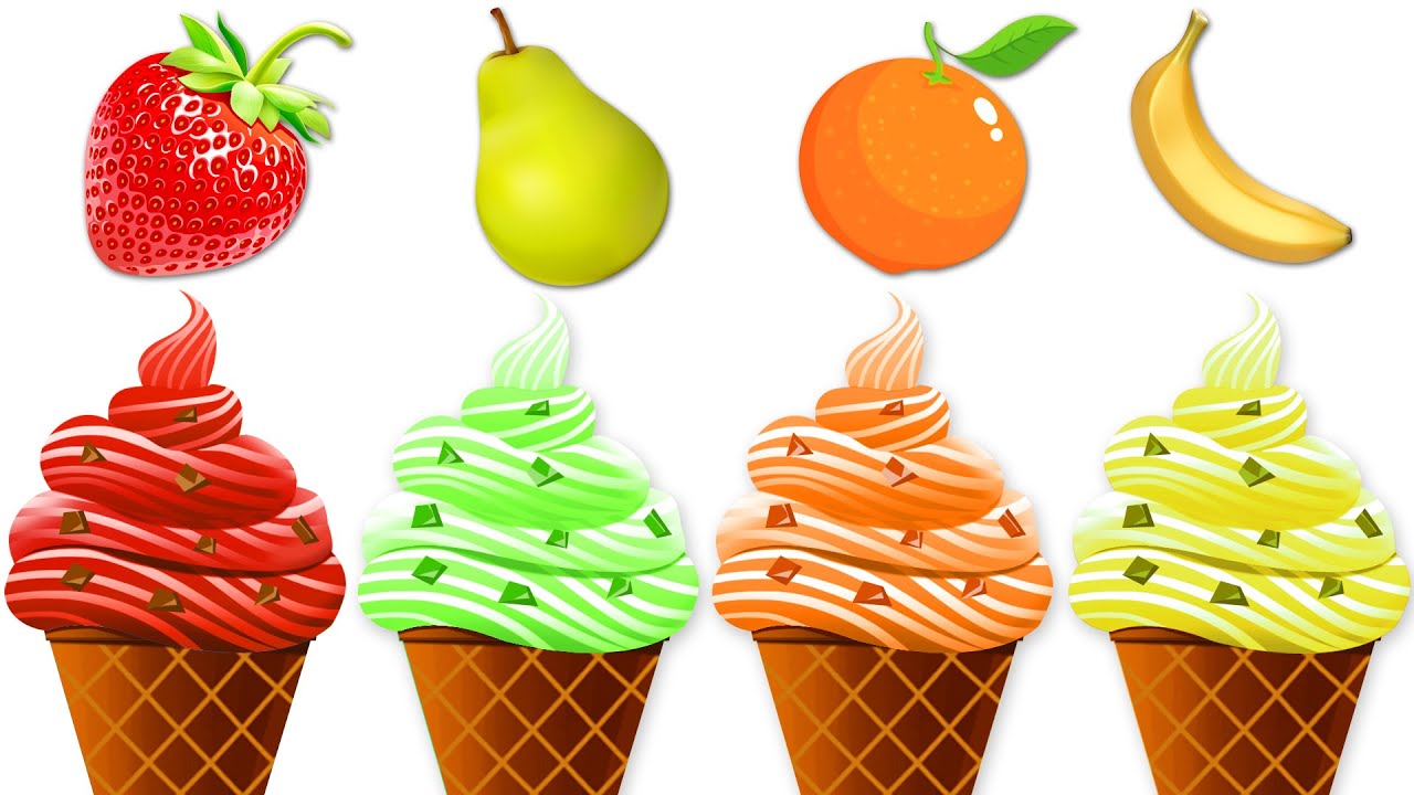 Learn Sizes with Colorful Ice Creams and Doughnuts | Best Learning Videos for Toddlers | 
