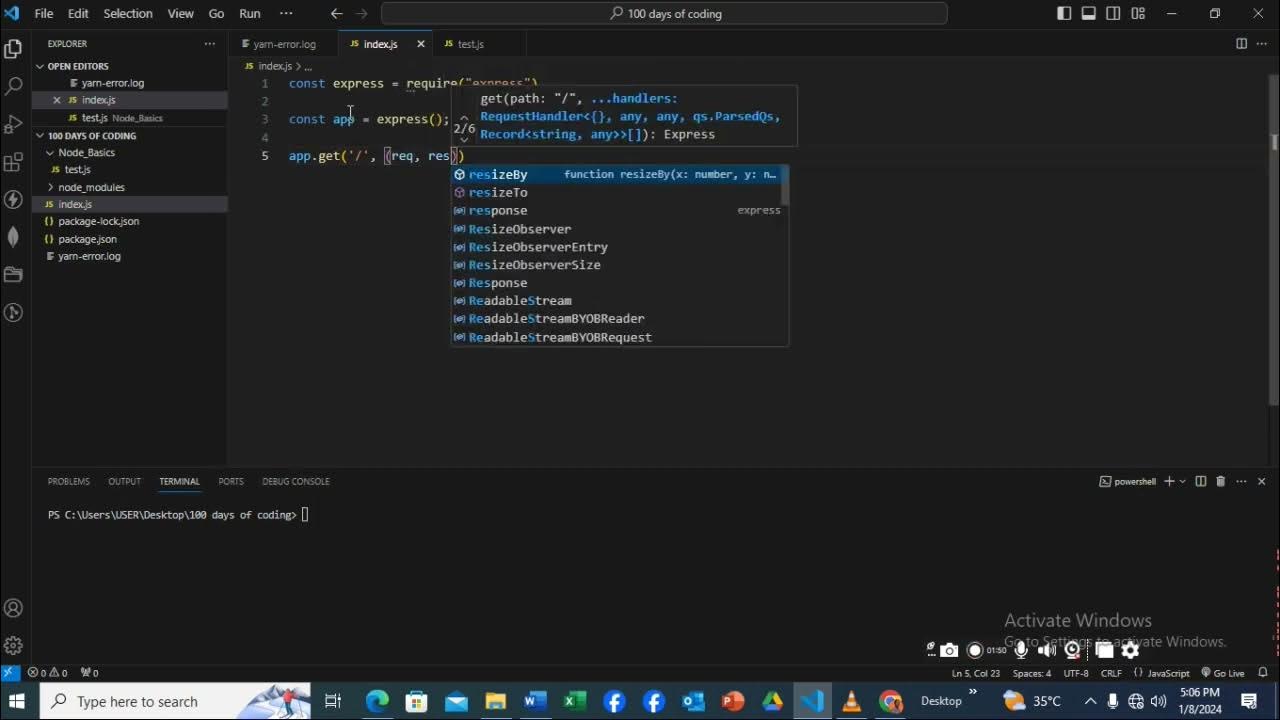 100 days coding challenge , Day 7. - YouTube