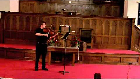 Bach Suite  No. 2 in D minor: Prelude played by Ma...