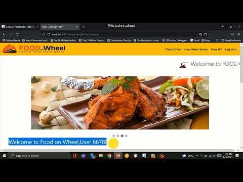 Railways food management web application | JAVA, JSP, Servlet, MySQL | College Project Food Delivery