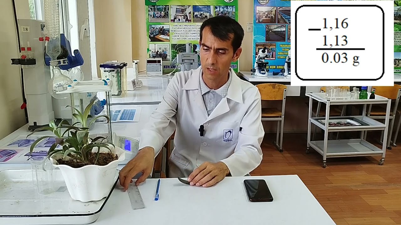 Transpiratsiya jadallligini aniqlash usullari