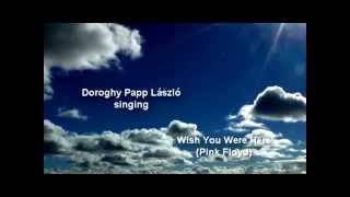 Doroghy singing Wish You Were Here - Pink Floyd (cover)