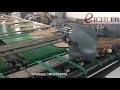 Semi automatic folder gluer machine
