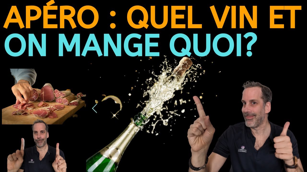 Apéro : on boit quel type de vin ? Et on mange quoi ?