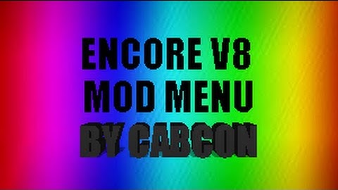 [BO1/PC] EnCoRe V8.3 Mod Menu [Menu By CaBCon]