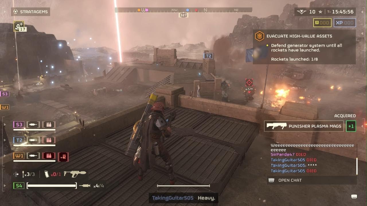 HELLDIVERS 2 Rocket Lauch Hulk