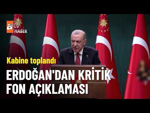 Important statements from President Erdoğan following the cabinet meeting - atv Main News October...
