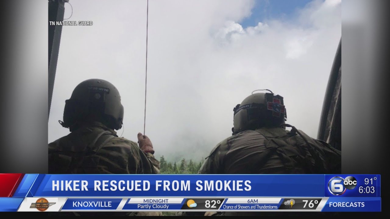 Hiker rescued from Mt. LeConte in Smoky Mountains