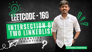 Intersection of Two Linked Lists | LeetCode 160 | Java | DSA