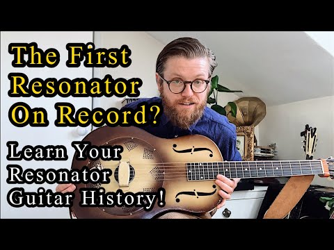 What Was The First Resonator On Record? National Guitar History.