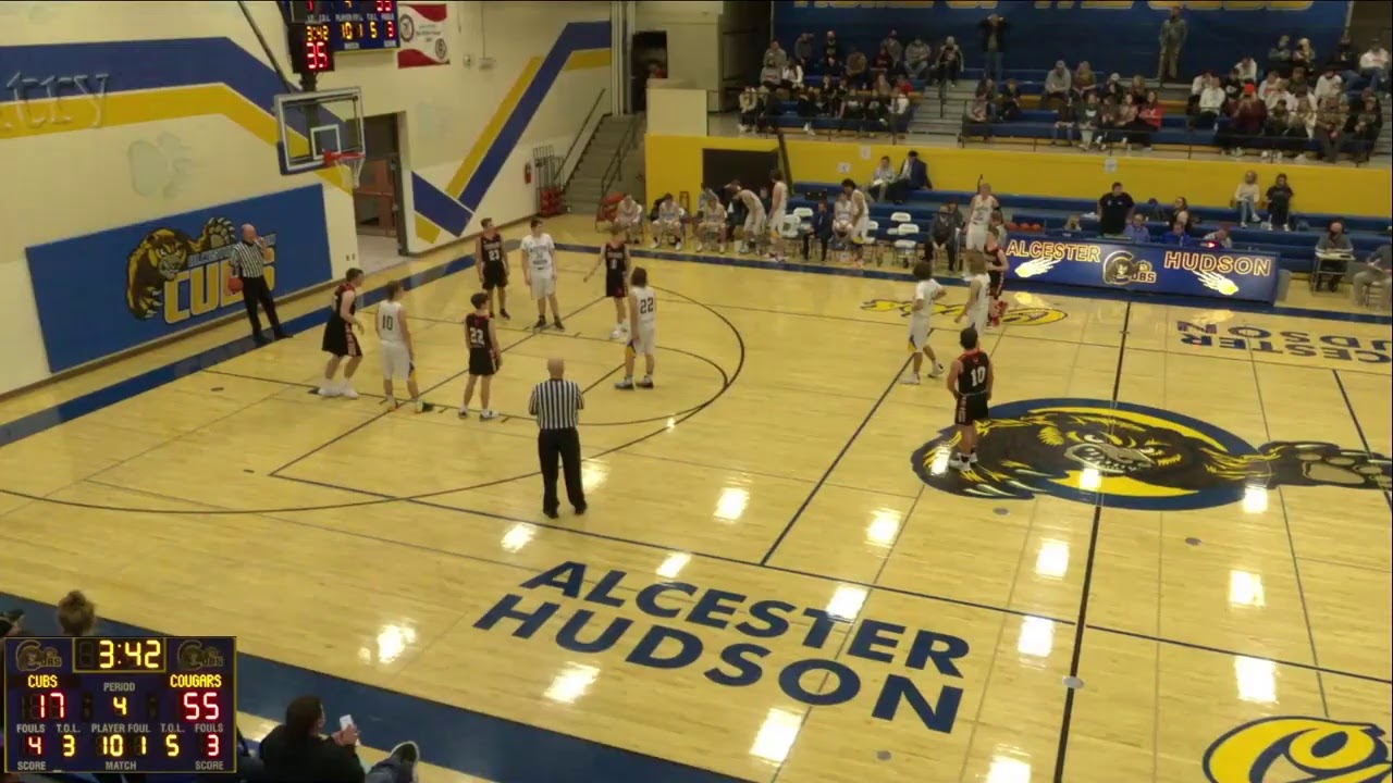 AlcesterHudson Cubs vs Cougars Main Gym YouTube