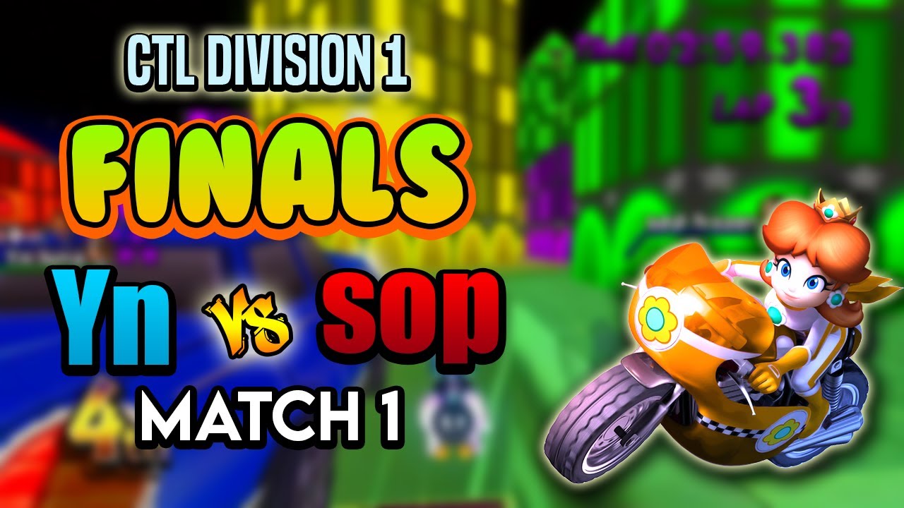 CTL Division 1 FINALS - Yowndrift vs. Succeed or Perish (Match 1) - Mario Kart Wii Custom Tracks