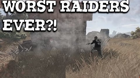 Is this the worst raid ever?! Funny Vanilla Rust!