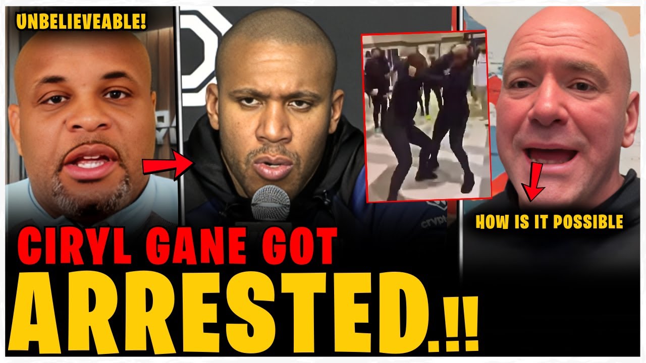 SHOCKER: Ciryl Gane ARRESTED by Police | Dana BREAKS SILENCE on FIXING Allegations!