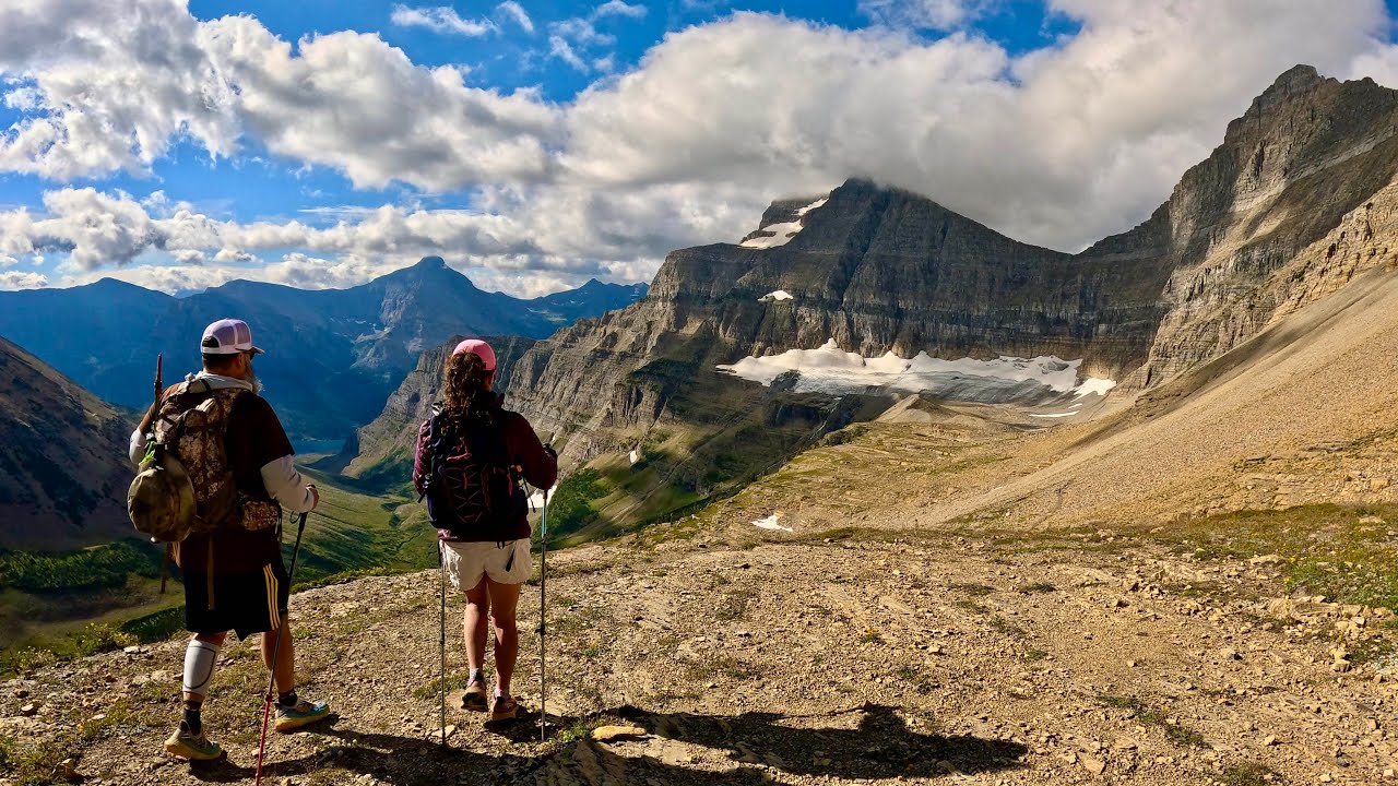 Siyeh Pass Trail & Sexton Glacier: Siyeh Bend to Sunrift Gorge in Glacier National Park Montana 4K
