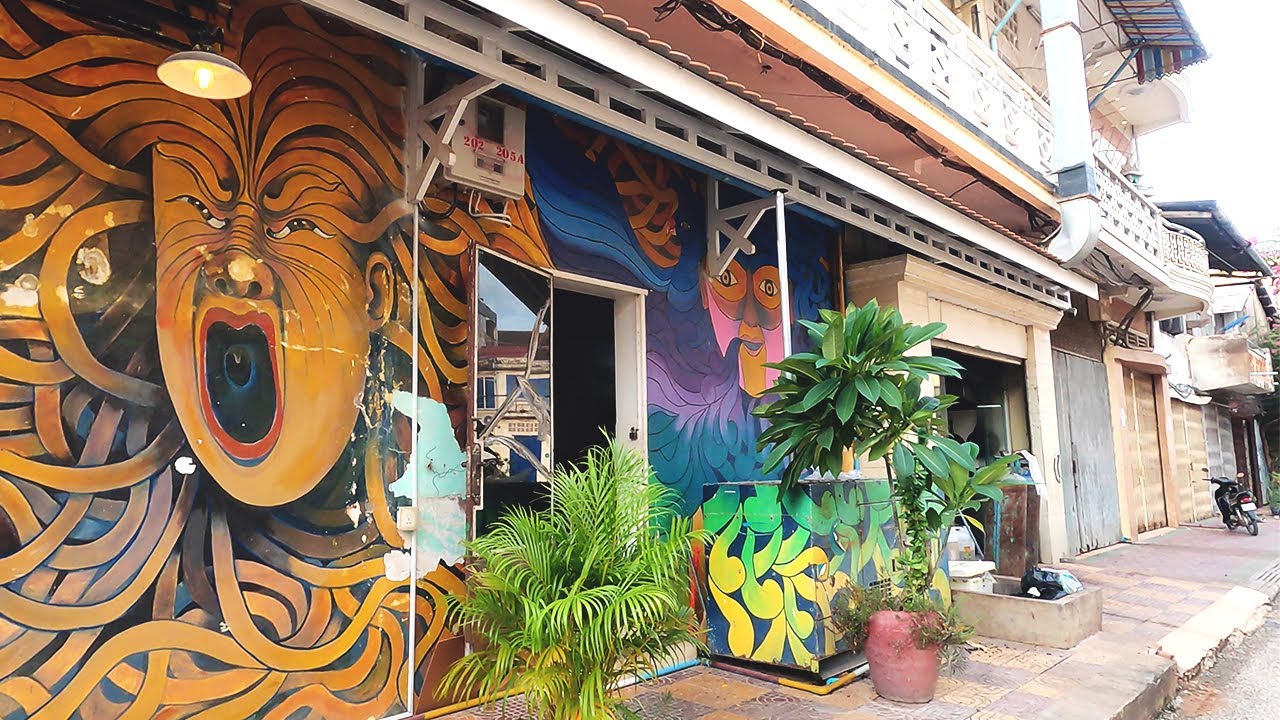 Walking Tour In Cambodia At Battambang Town, The Most Popular Place For Tourist, Travel | Sumsooth