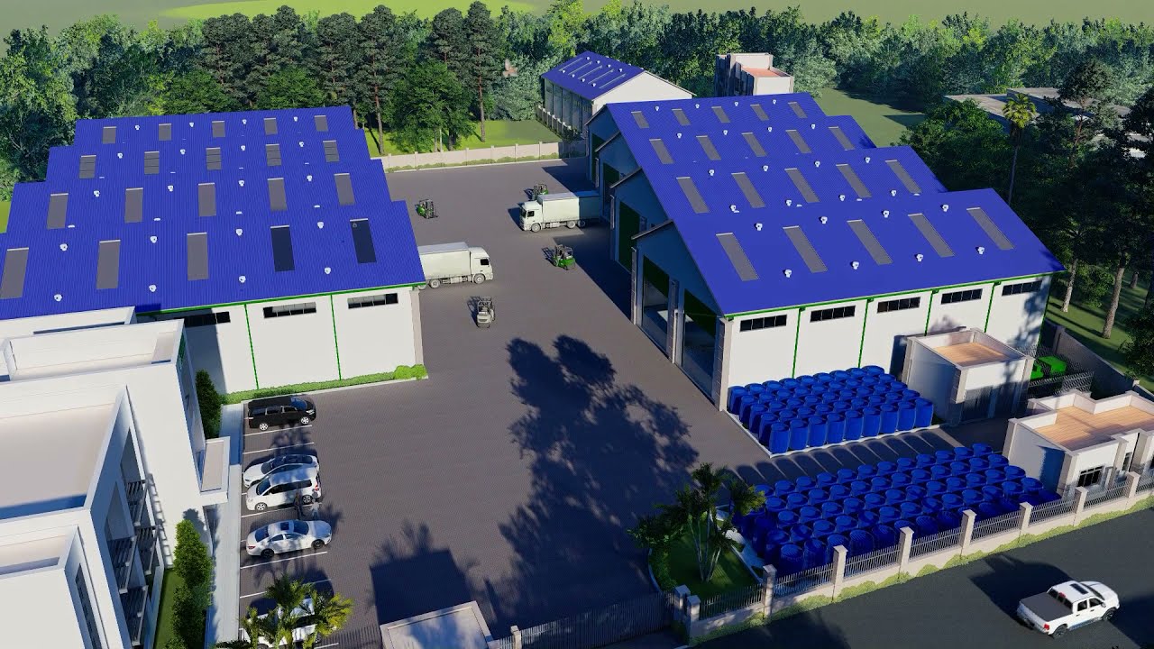 Proposed new complex for Bukoola Chemical Industries Limited in Namamve Industrial Park - Mukono.