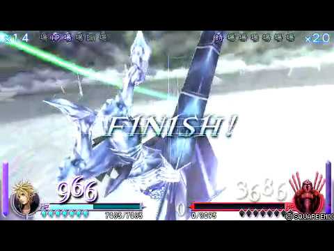 Final Fantasy Dissidia 爭紛 - Cloud 克勞德 Game play
