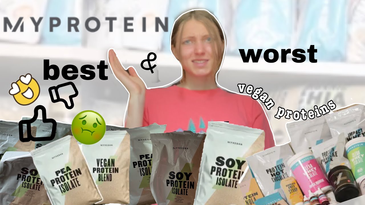 MYPROTEIN protein powder review + TASTE TESTS! Soy isolate, pea protein