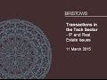 Bristows' TMT Seminar: Intellectual Property issues in M&A transactions in the Tech Sector