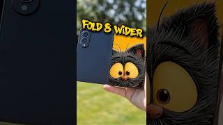Samsung Fold 8 Wider 🔥 Same Like Iphone Fold 🤯 #shorts #samsung #iphone