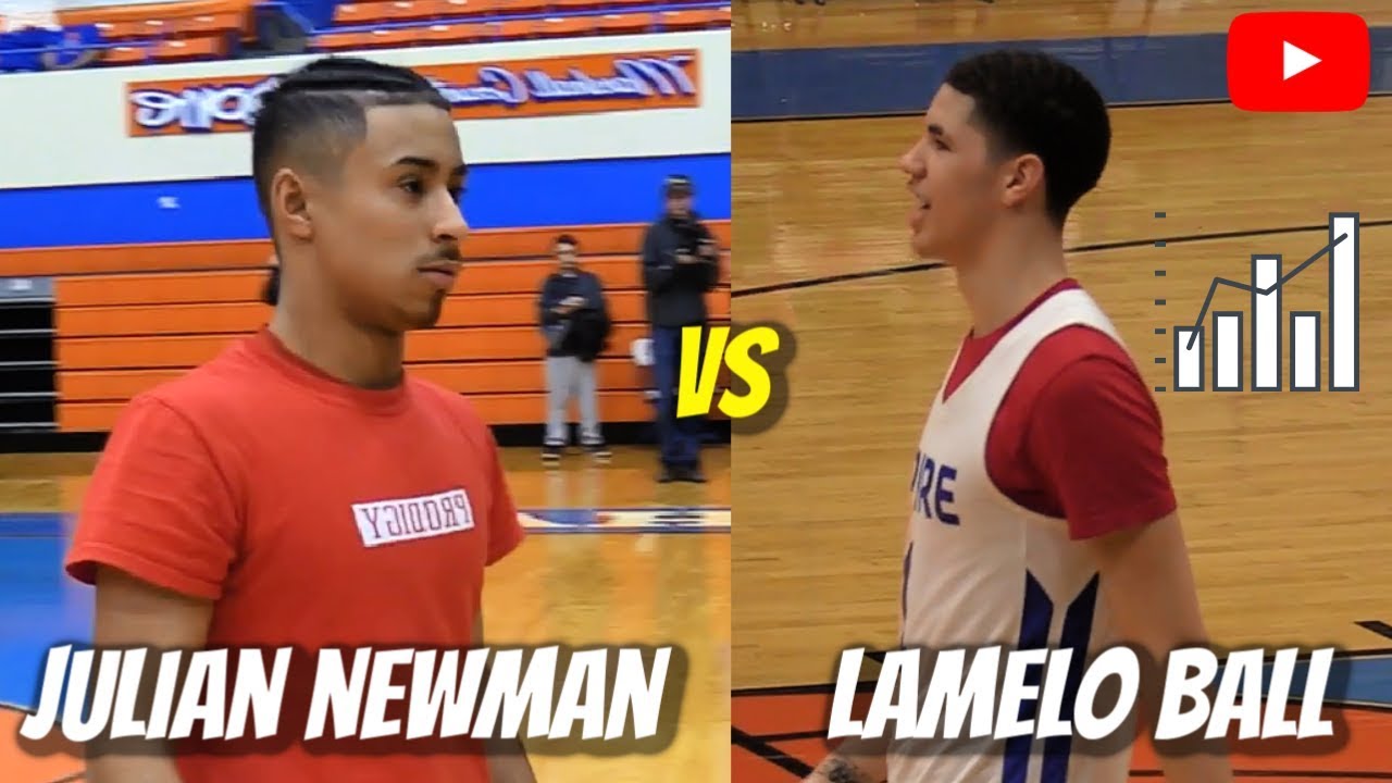 Julian Newman vs LaMelo Ball ALL STAR GAME Highlights