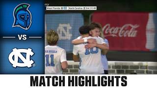 West Florida vs. North Carolina Match Highlights | 2026 ACC Men's Soccer