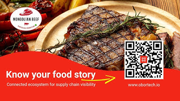 Product Traceability : The Mongolian beef