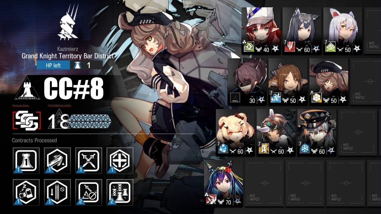 СС#8 Risk 18 Day 1 - Defenders Squad + Ch'en Alter - Low End Squad ...